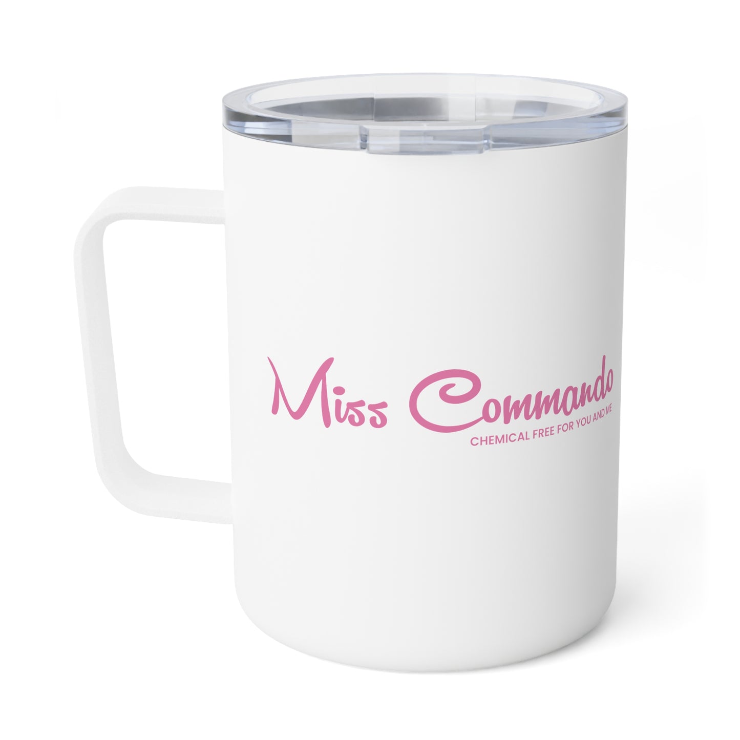 10oz stainless steel coffee mug with lid, lead-free and BPA-free