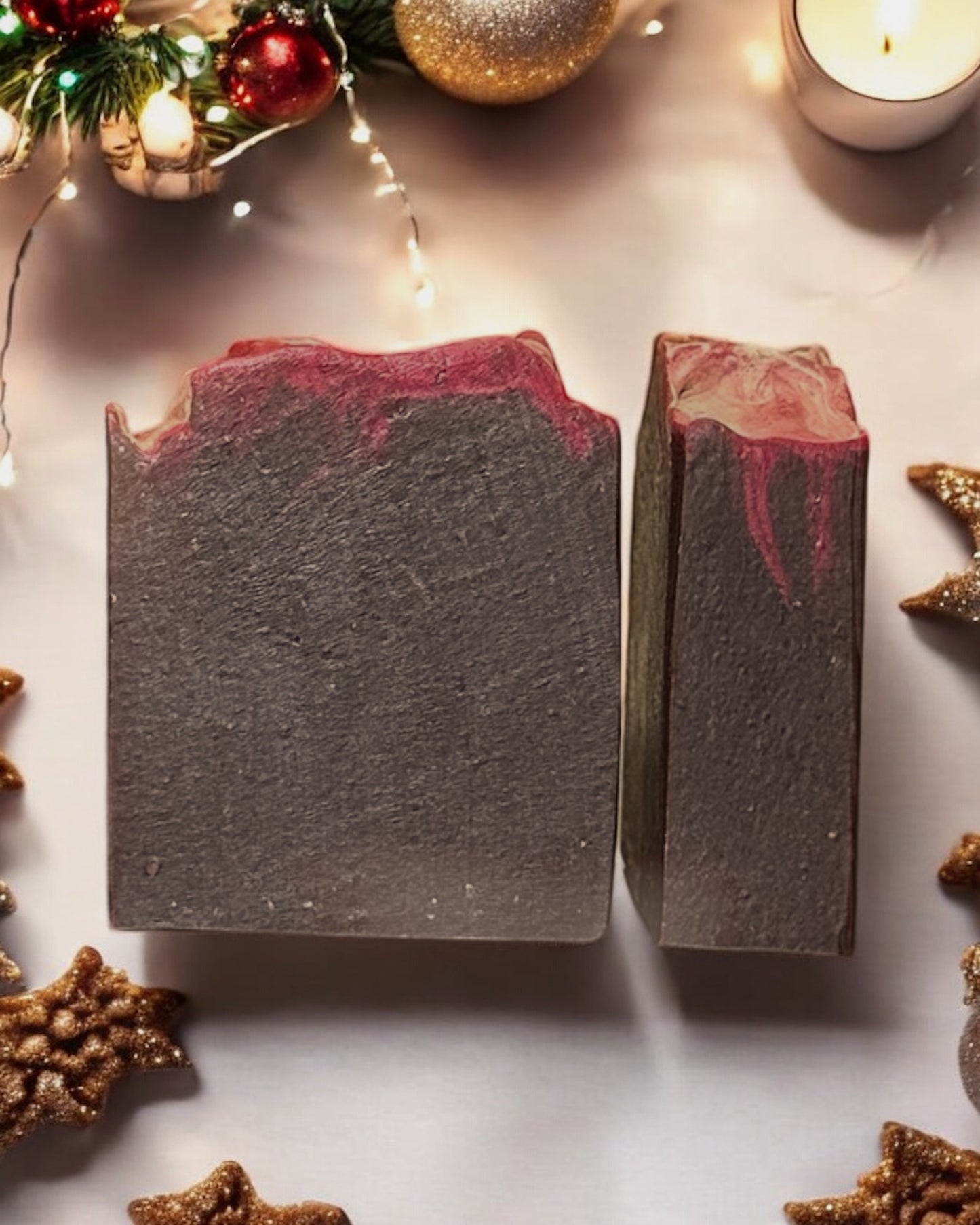 Amish Christmas gift set with soap and lotion, paraben-free