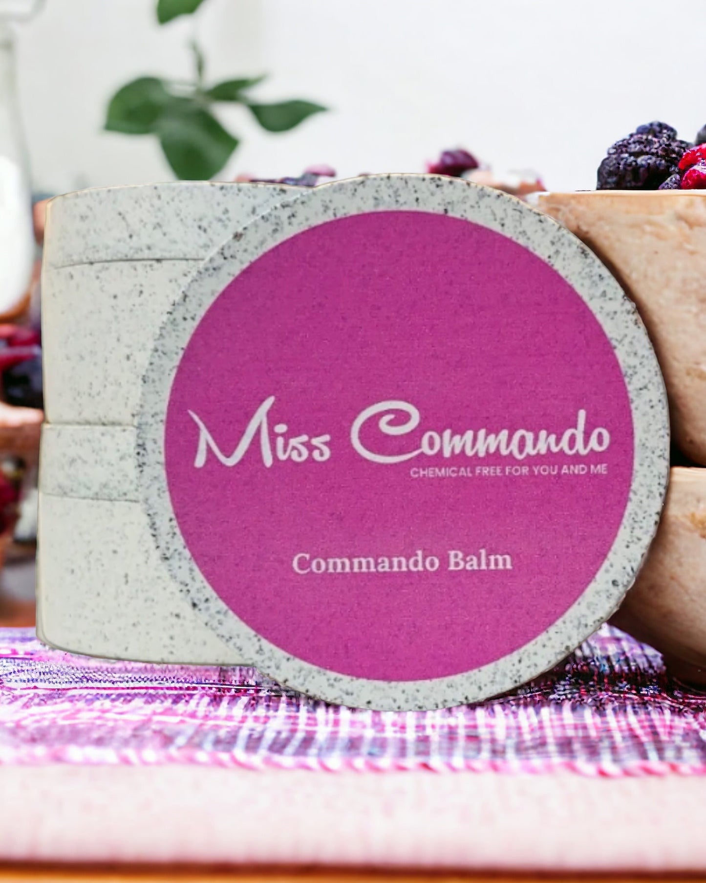 Blackberry Ambrosia Shea Balm for dry skin