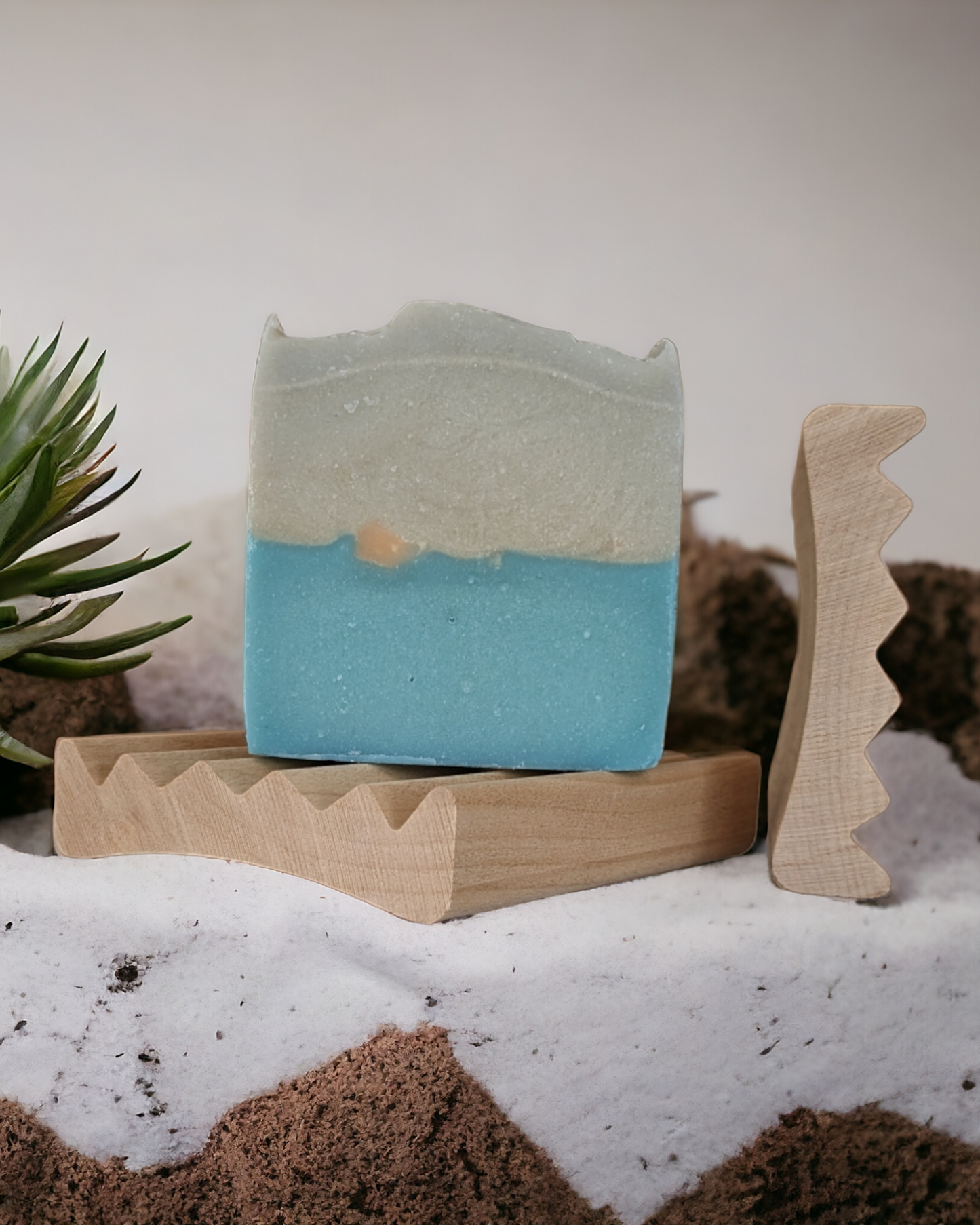 Amish Christmas gift set with soap and lotion, paraben-free