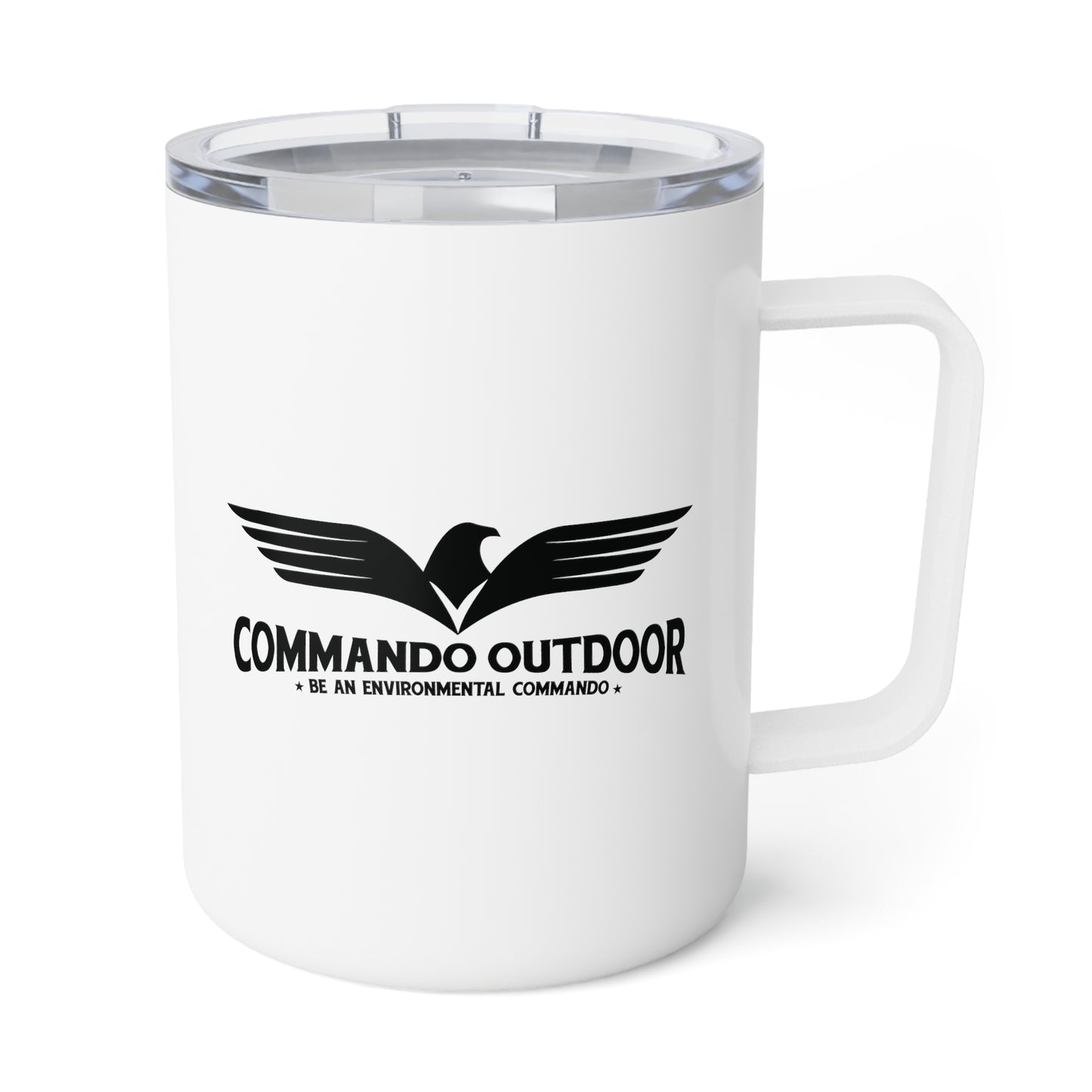 Commando Outdoor Insulated Coffee Mug, 10oz