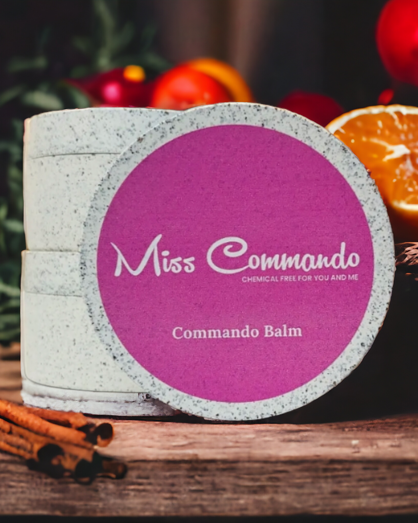 Cranberry Orange Shea Balm, chemical-free and eco-friendly