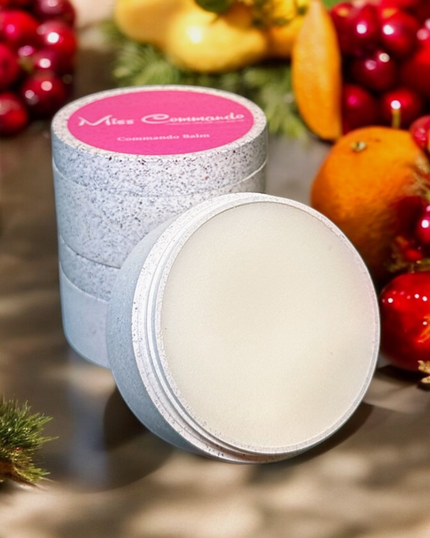 Cranberry Orange Shea Balm, chemical-free and eco-friendly