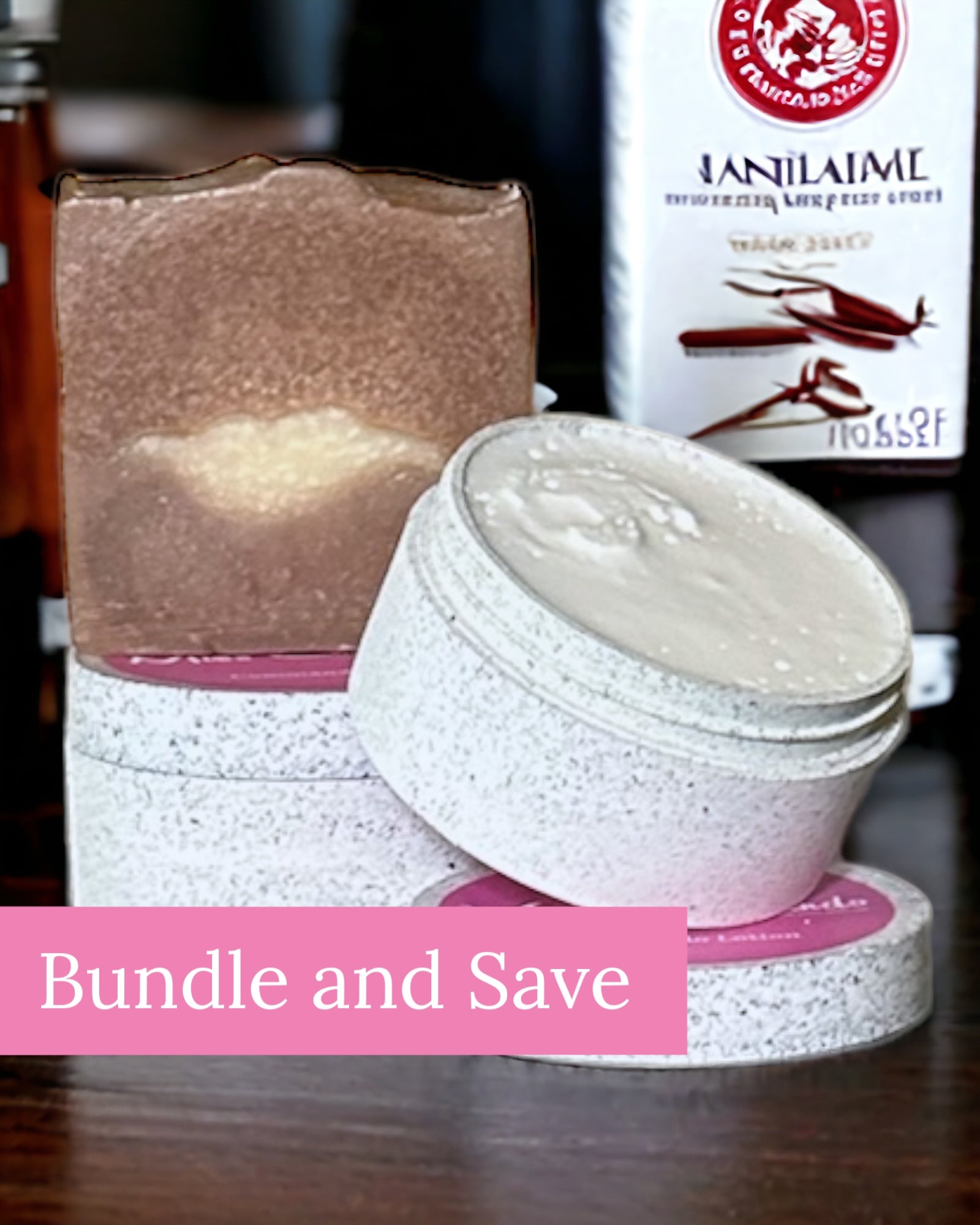 The Very Vanilla Skincare Set, non-toxic and chemical-free