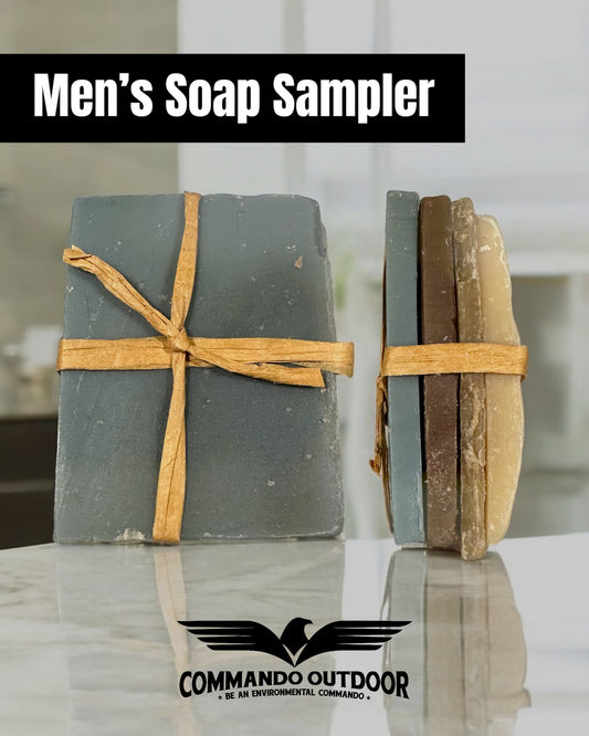 Commando Outdoor Men's Soap Sampler Pack