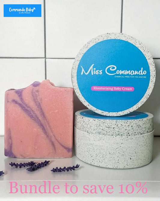 Lavender Baby Soap & Cream Bundle