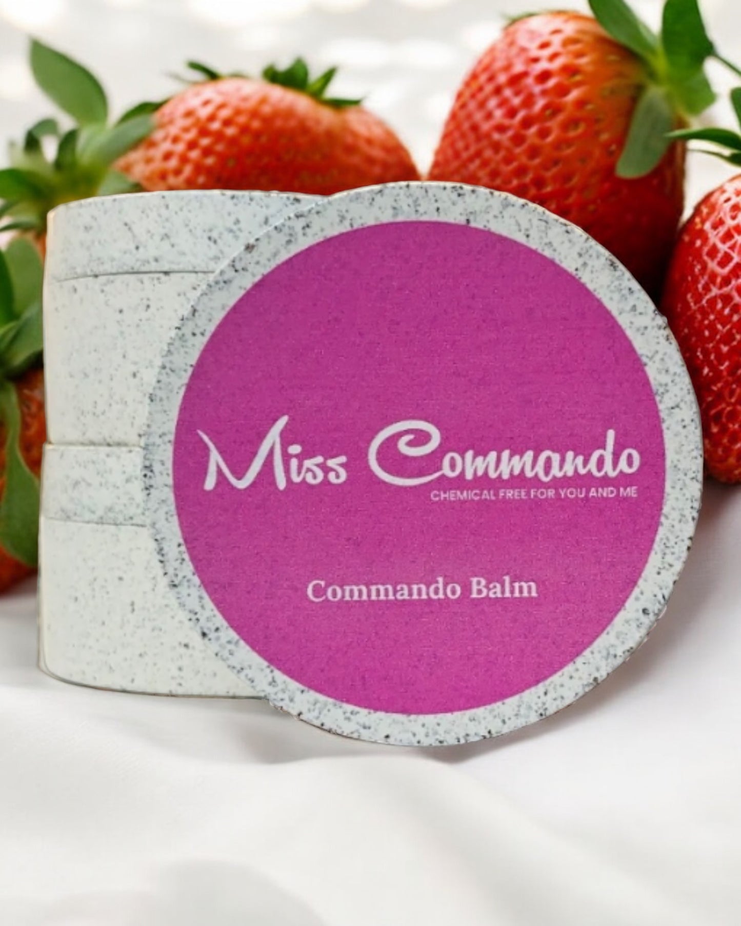 Limited Edition Strawberries and Cream Commando Balm